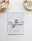 Silk Ribbon for Wedding Invitations