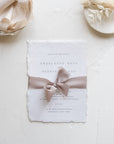 Silk Ribbon for Wedding Invitations