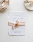 Silk Ribbon for Wedding Invitations