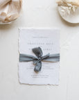 Silk Ribbon for Wedding Invitations