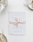 Silk Ribbon for Wedding Invitations