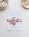 Silk Ribbon for Wedding Invitations