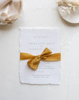 Silk Ribbon for Wedding Invitations