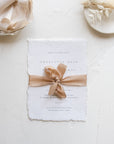 Silk Ribbon for Wedding Invitations